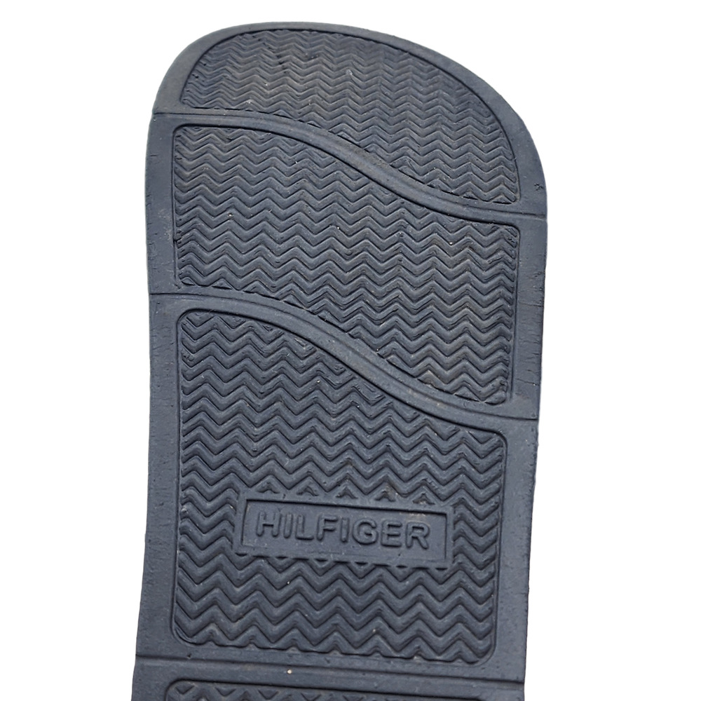 Tommy Hilfiger Slide Sandals Mens 8.5 Womens 10 Slip On Summer Preppy 90s Vibe - Picture 4 of 8